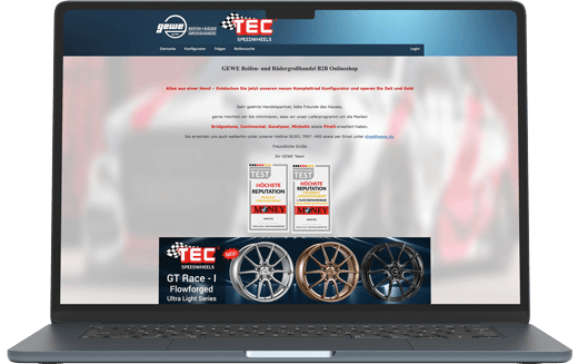 Der innovative Systemdienstleister - GEWE Reifen+Rädergroßhandel GmbH